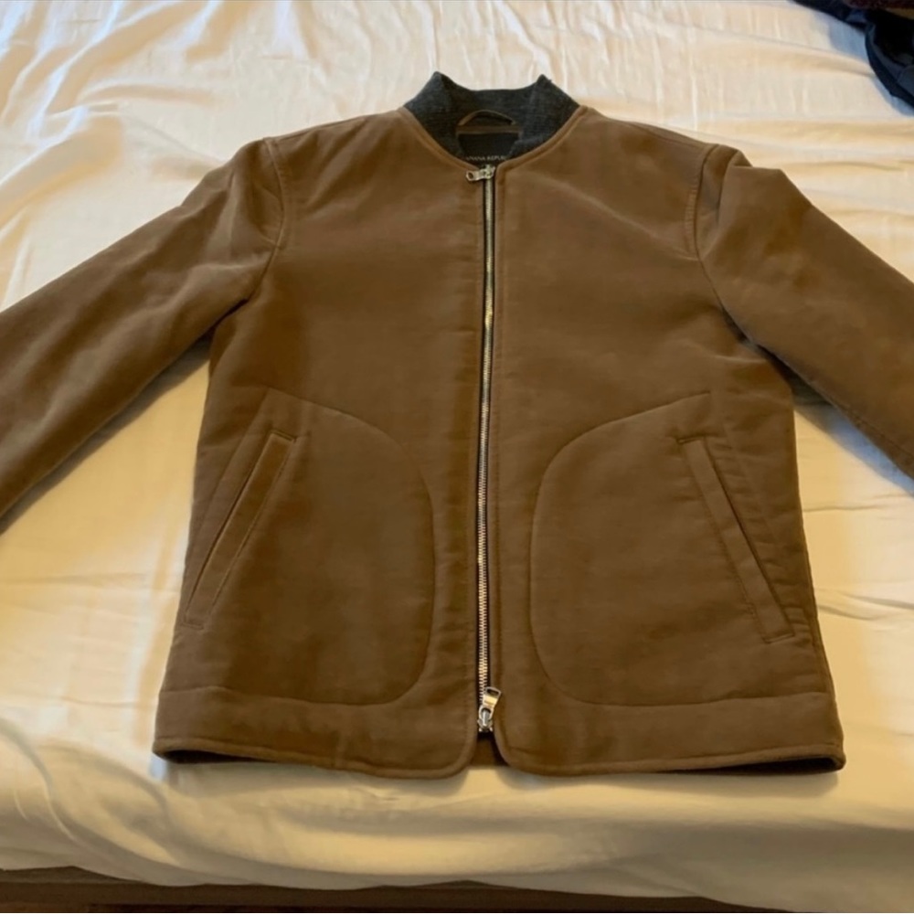 Banana Republic Moleskin Bomber - Picture 5 of 6